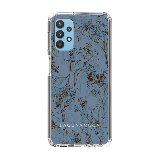 Slim Protection Case［ LAGUNAMOON - Botanical - Blue ］