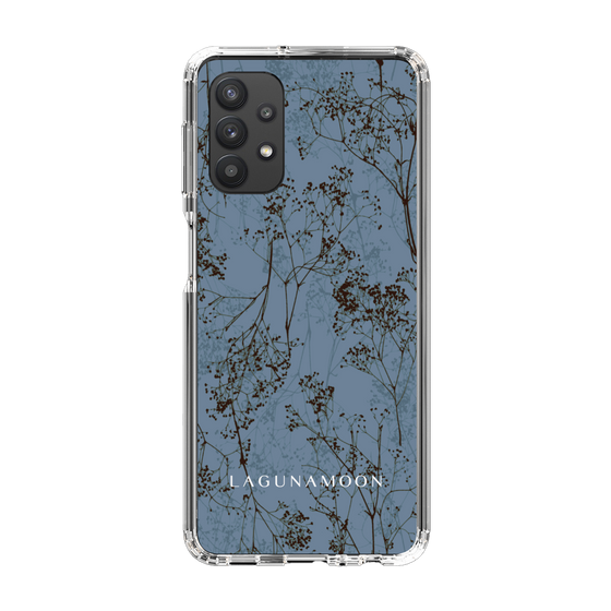 Slim Protection Case［ LAGUNAMOON - Botanical - Blue ］