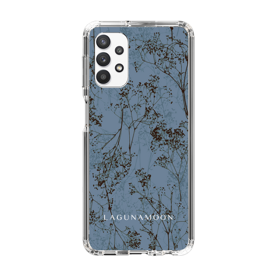 Slim Protection Case［ LAGUNAMOON - Botanical - Blue ］