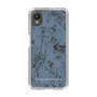 Slim Protection Case［ LAGUNAMOON - Botanical - Blue ］