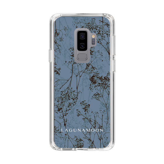 Slim Protection Case［ LAGUNAMOON - Botanical - Blue ］