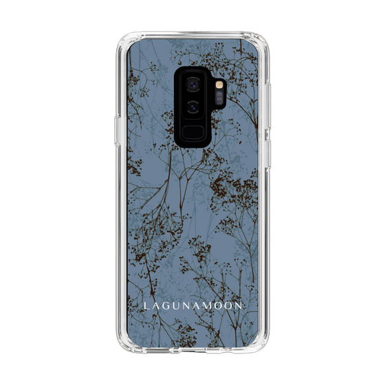 Slim Protection Case［ LAGUNAMOON - Botanical - Blue ］