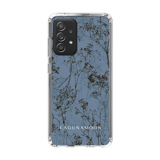 Slim Protection Case［ LAGUNAMOON - Botanical - Blue ］
