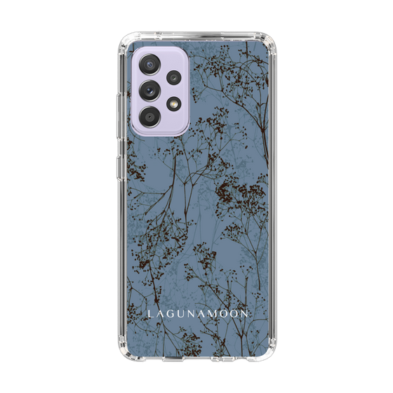 Slim Protection Case［ LAGUNAMOON - Botanical - Blue ］