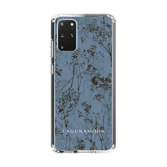 Slim Protection Case［ LAGUNAMOON - Botanical - Blue ］