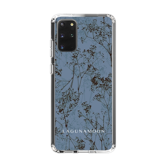 Slim Protection Case［ LAGUNAMOON - Botanical - Blue ］