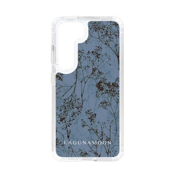 Slim Protection Case［ LAGUNAMOON - Botanical - Blue ］