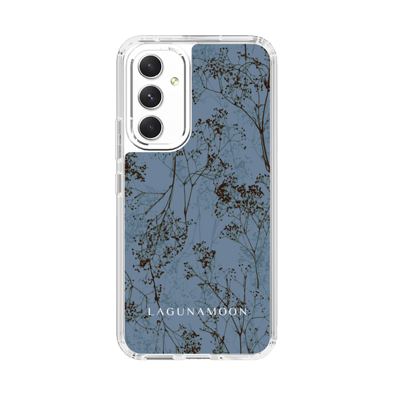 Slim Protection Case［ LAGUNAMOON - Botanical - Blue ］