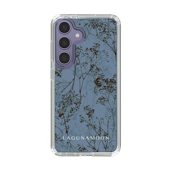 Slim Protection Case［ LAGUNAMOON - Botanical - Blue ］