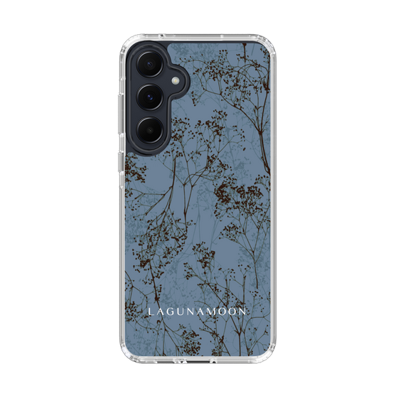 Slim Protection Case［ LAGUNAMOON - Botanical - Blue ］
