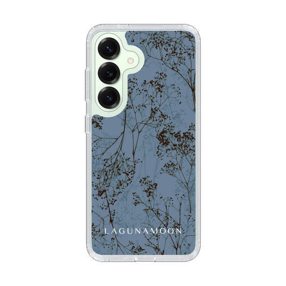 Slim Protection Case［ LAGUNAMOON - Botanical - Blue ］