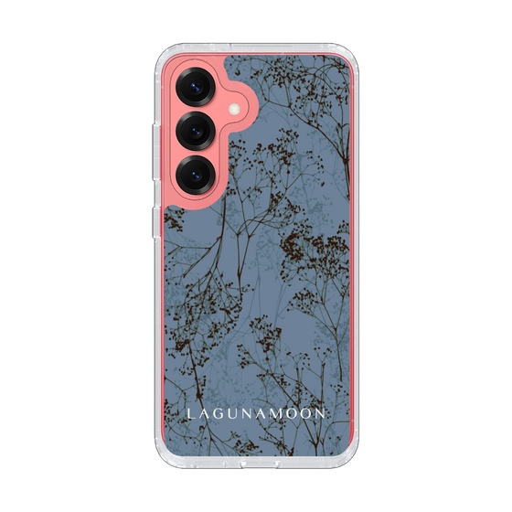 Slim Protection Case［ LAGUNAMOON - Botanical - Blue ］