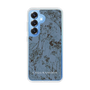 Slim Protection Case［ LAGUNAMOON - Botanical - Blue ］