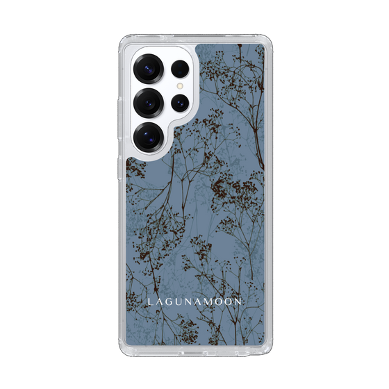 Slim Protection Case［ LAGUNAMOON - Botanical - Blue ］