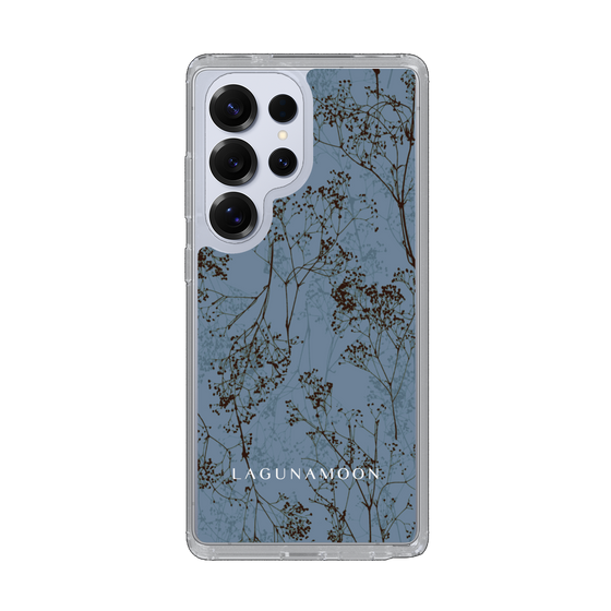 Slim Protection Case［ LAGUNAMOON - Botanical - Blue ］