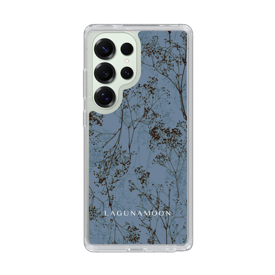 Slim Protection Case［ LAGUNAMOON - Botanical - Blue ］