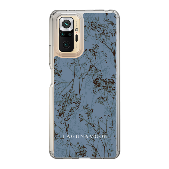 Slim Protection Case［ LAGUNAMOON - Botanical - Blue ］