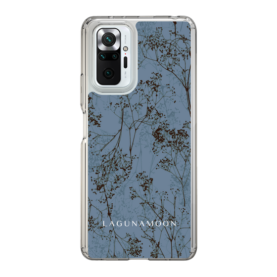 Slim Protection Case［ LAGUNAMOON - Botanical - Blue ］