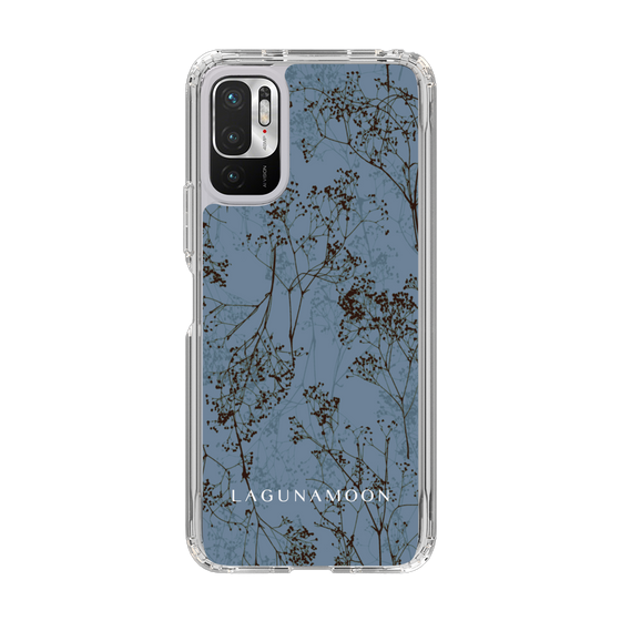 Slim Protection Case［ LAGUNAMOON - Botanical - Blue ］