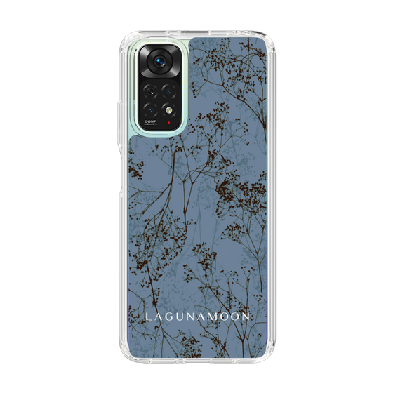 Slim Protection Case［ LAGUNAMOON - Botanical - Blue ］