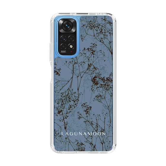 Slim Protection Case［ LAGUNAMOON - Botanical - Blue ］
