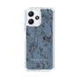 Slim Protection Case［ LAGUNAMOON - Botanical - Blue ］