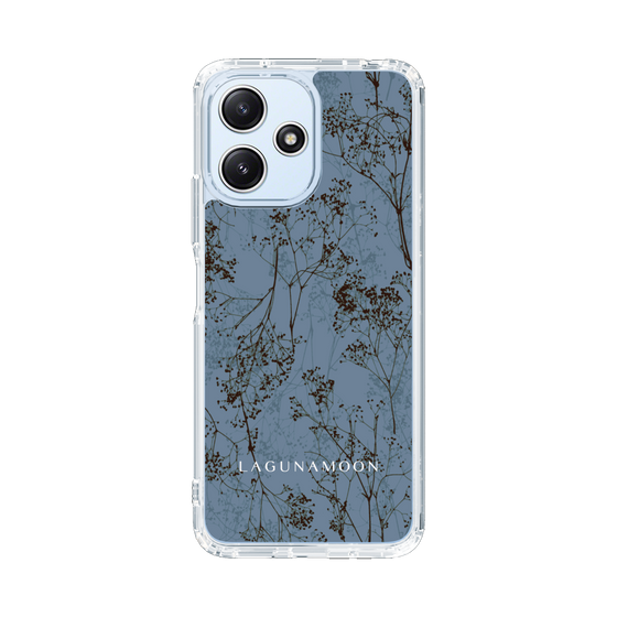 Slim Protection Case［ LAGUNAMOON - Botanical - Blue ］