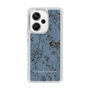 Slim Protection Case［ LAGUNAMOON - Botanical - Blue ］