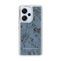 Slim Protection Case［ LAGUNAMOON - Botanical - Blue ］