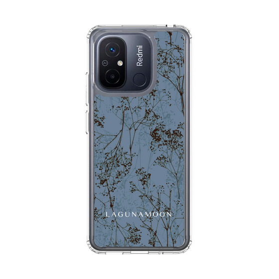 Slim Protection Case［ LAGUNAMOON - Botanical - Blue ］