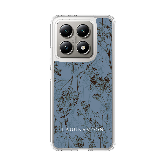 Slim Protection Case［ LAGUNAMOON - Botanical - Blue ］