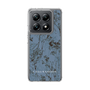 Slim Protection Case［ LAGUNAMOON - Botanical - Blue ］