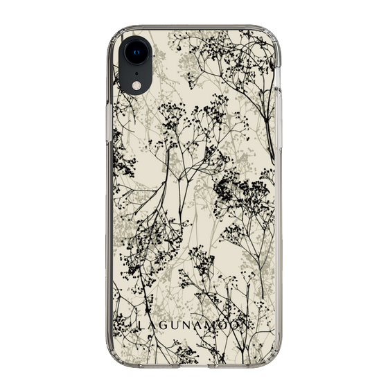 Slim Protection Case［ LAGUNAMOON - Botanical - Beige ］