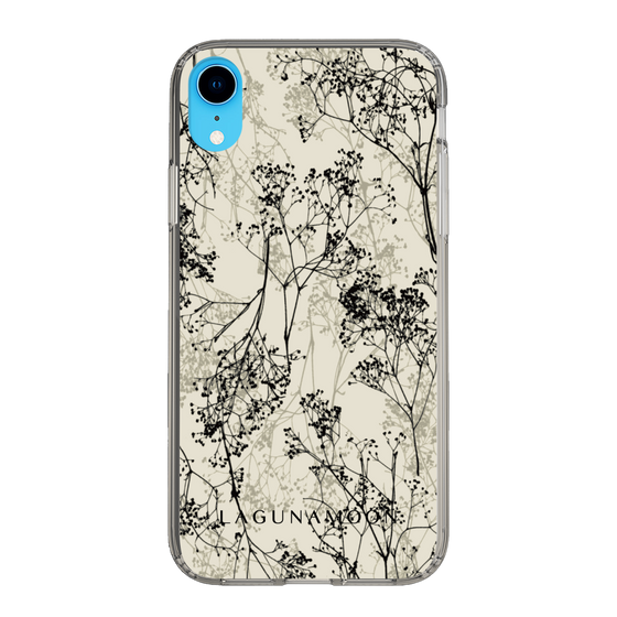 Slim Protection Case［ LAGUNAMOON - Botanical - Beige ］