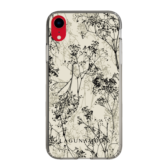 Slim Protection Case［ LAGUNAMOON - Botanical - Beige ］