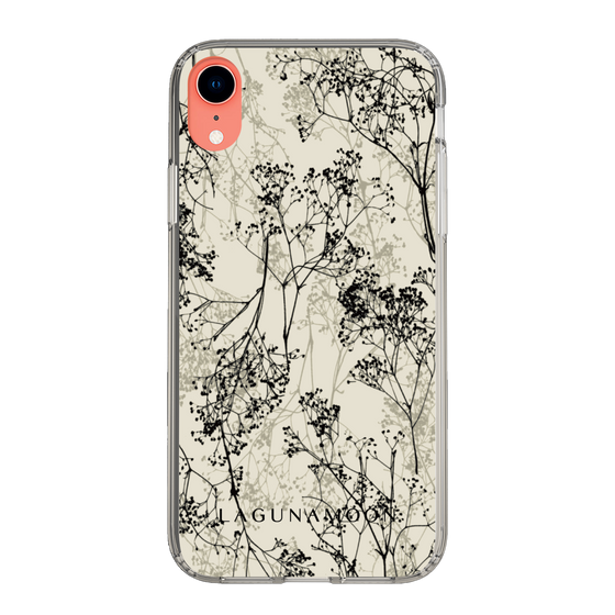 Slim Protection Case［ LAGUNAMOON - Botanical - Beige ］