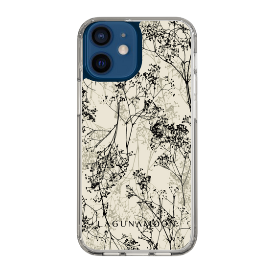 Slim Protection Case［ LAGUNAMOON - Botanical - Beige ］