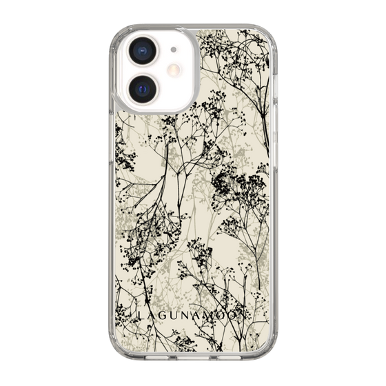 Slim Protection Case［ LAGUNAMOON - Botanical - Beige ］
