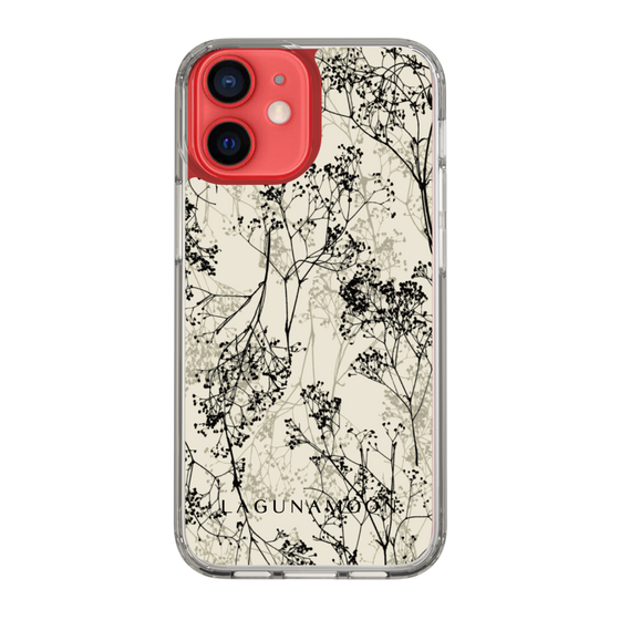 Slim Protection Case［ LAGUNAMOON - Botanical - Beige ］