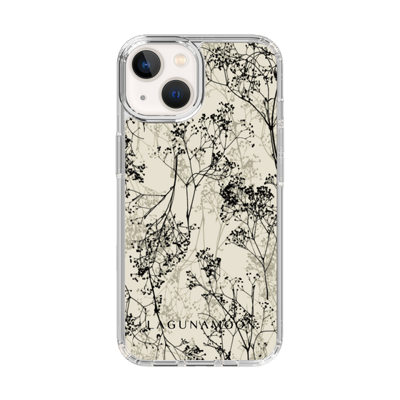Slim Protection Case［ LAGUNAMOON - Botanical - Beige ］