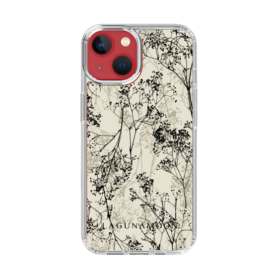 Slim Protection Case［ LAGUNAMOON - Botanical - Beige ］
