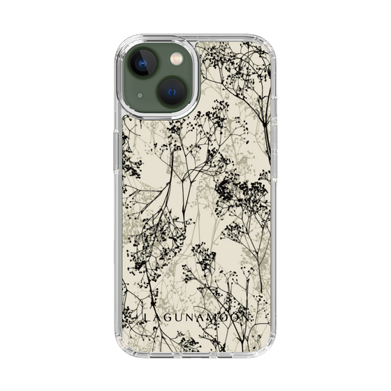 Slim Protection Case［ LAGUNAMOON - Botanical - Beige ］