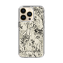 Slim Protection Case［ LAGUNAMOON - Botanical - Beige ］