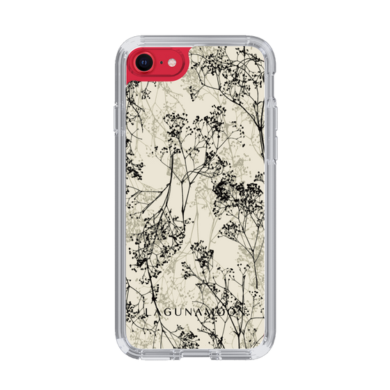 Slim Protection Case［ LAGUNAMOON - Botanical - Beige ］