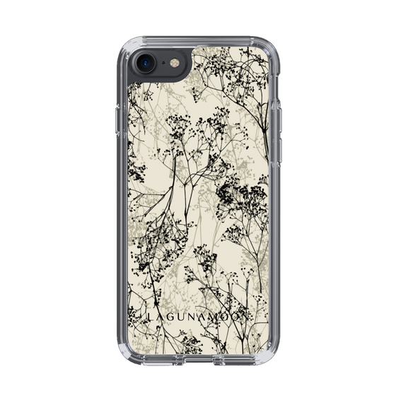 Slim Protection Case［ LAGUNAMOON - Botanical - Beige ］