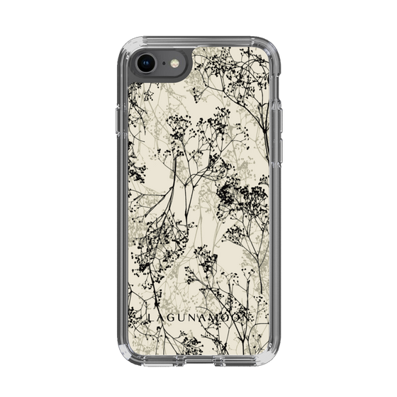 Slim Protection Case［ LAGUNAMOON - Botanical - Beige ］