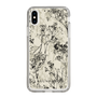 Slim Protection Case［ LAGUNAMOON - Botanical - Beige ］