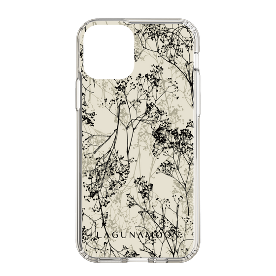Slim Protection Case［ LAGUNAMOON - Botanical - Beige ］