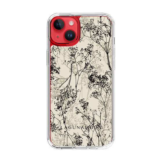 Slim Protection Case［ LAGUNAMOON - Botanical - Beige ］