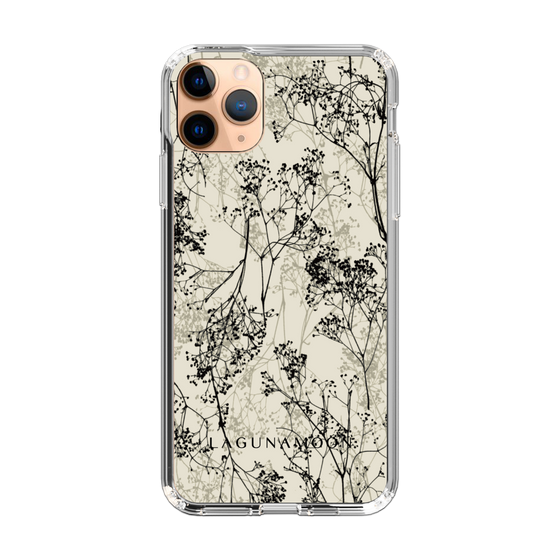 Slim Protection Case［ LAGUNAMOON - Botanical - Beige ］